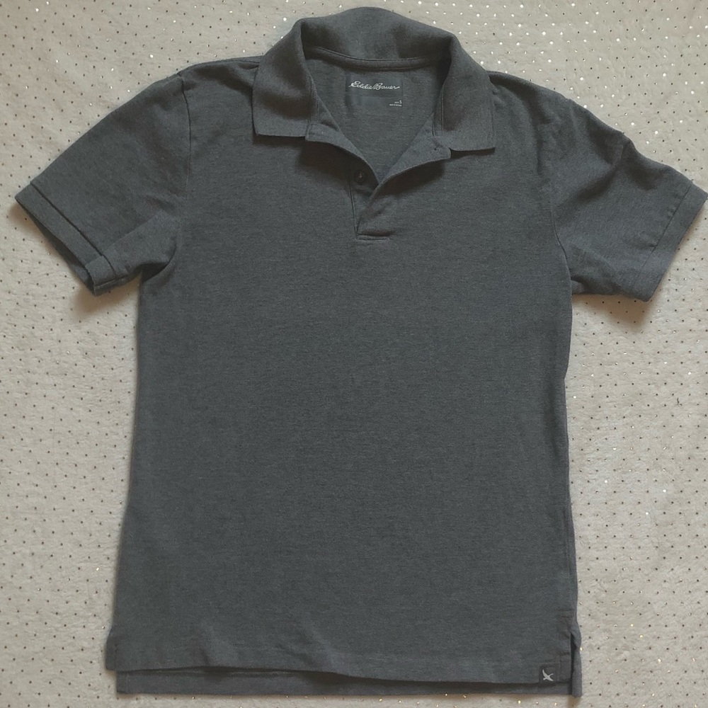 Eddie Bauer - Men’s Gray Polo Shirt - Size S